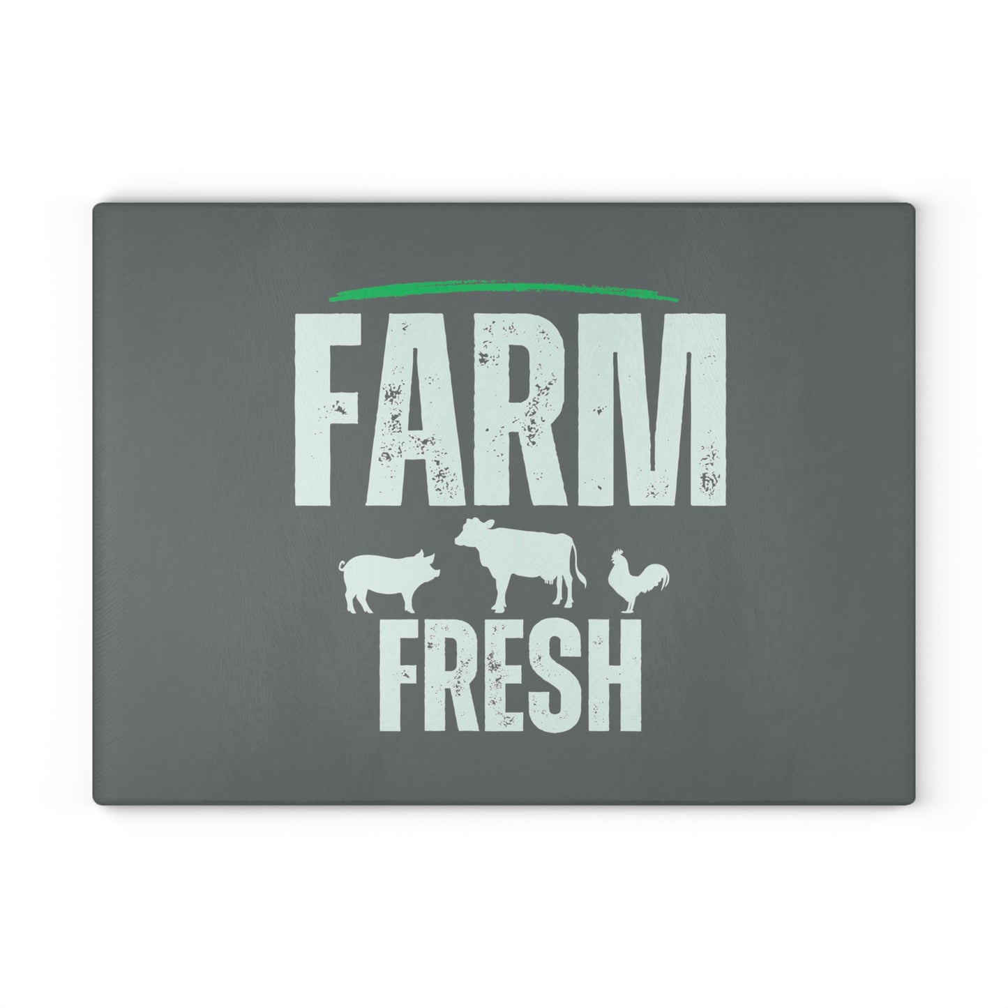 Glass Cutting Board - Farm Fresh