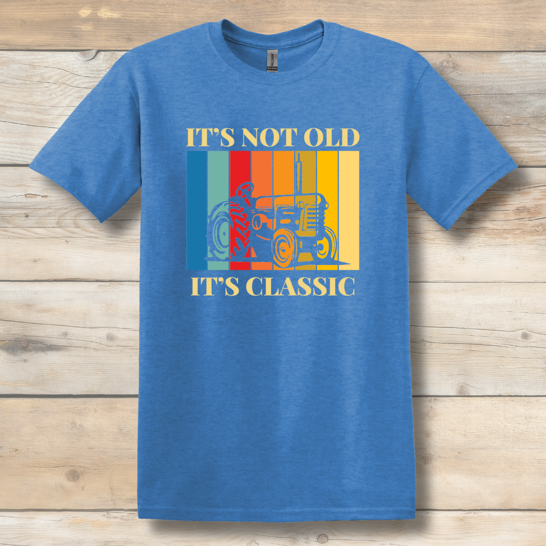 This is image of  It's Not Old It's Classic T-Shirt version 5