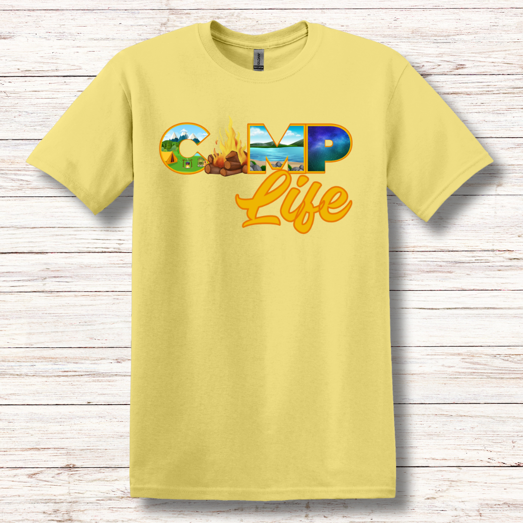 This is image of  Camp Life T-Shirt version 4