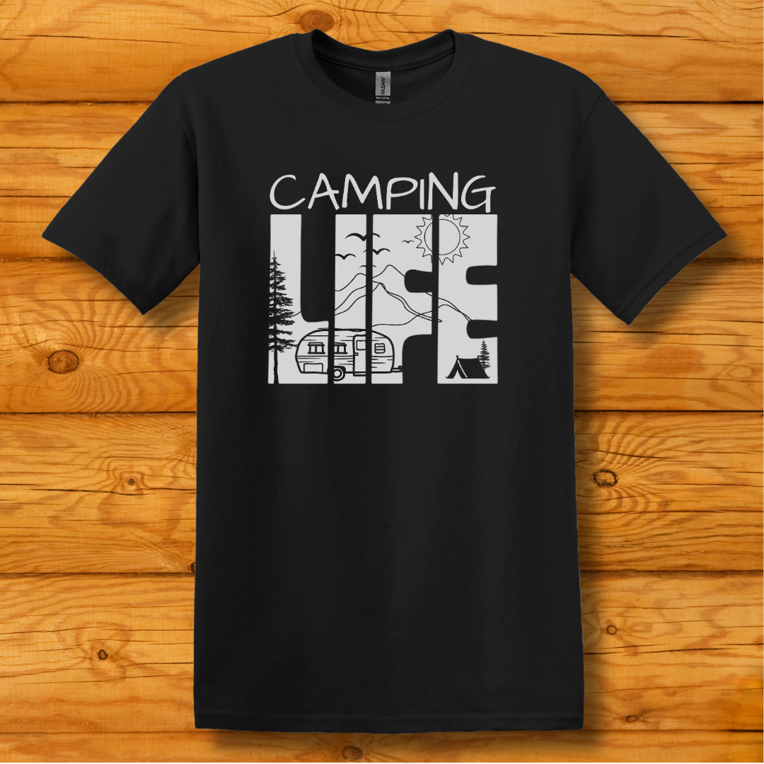 This is image of  Camping Life T-Shirt version 3