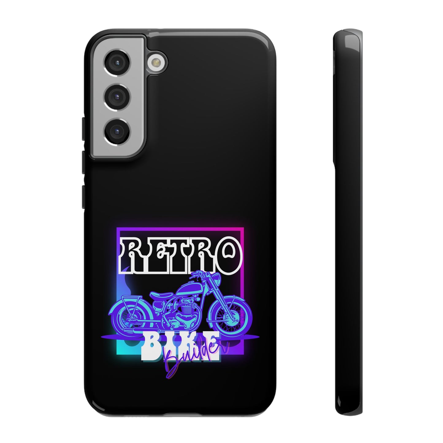 Cell Phone Case | Retro Bike Builder | For iPhone, Samsung Galaxy, and Google Pixel