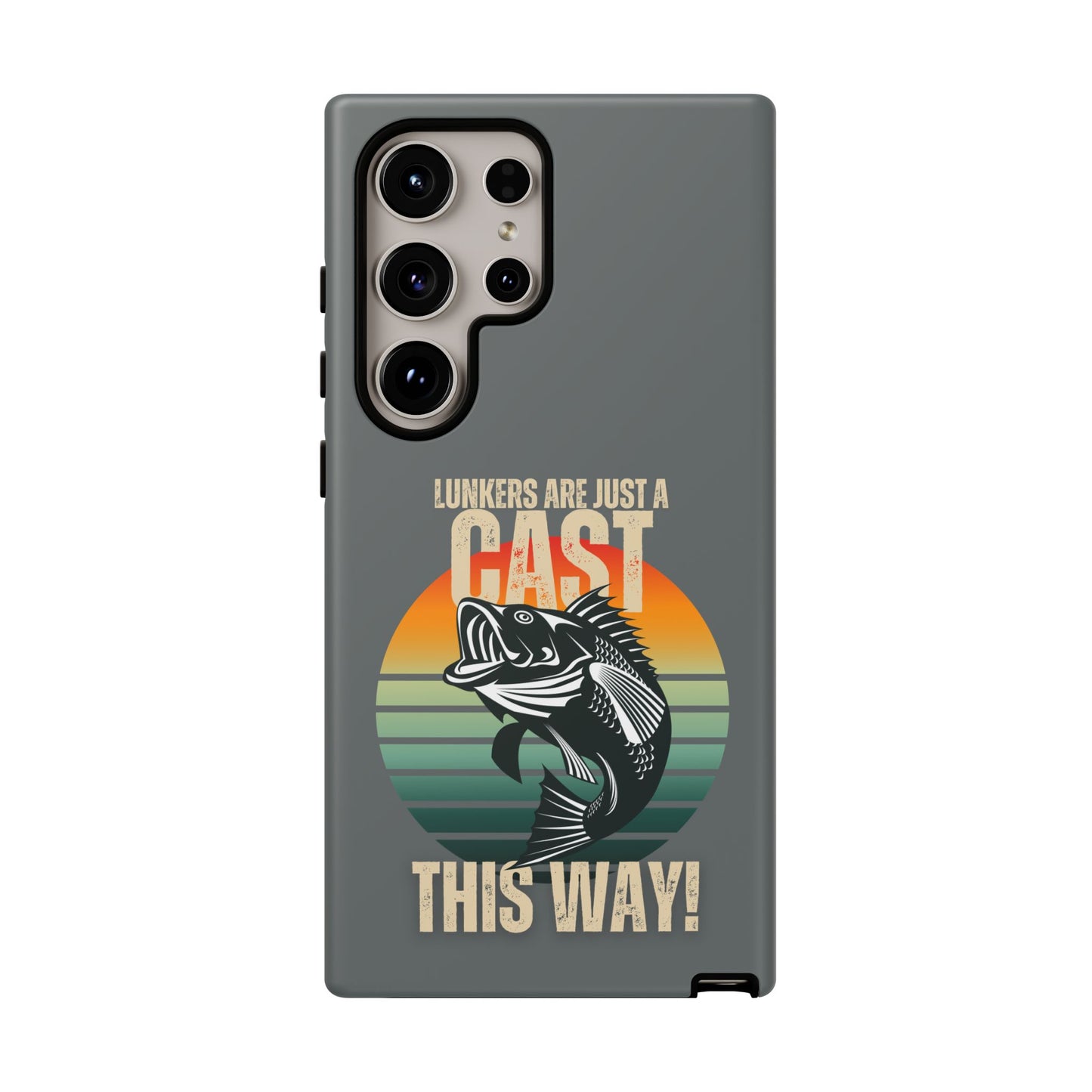 Cell Phone Case | Lunkers This Way | For iPhone, Samsung Galaxy, and Google Pixel