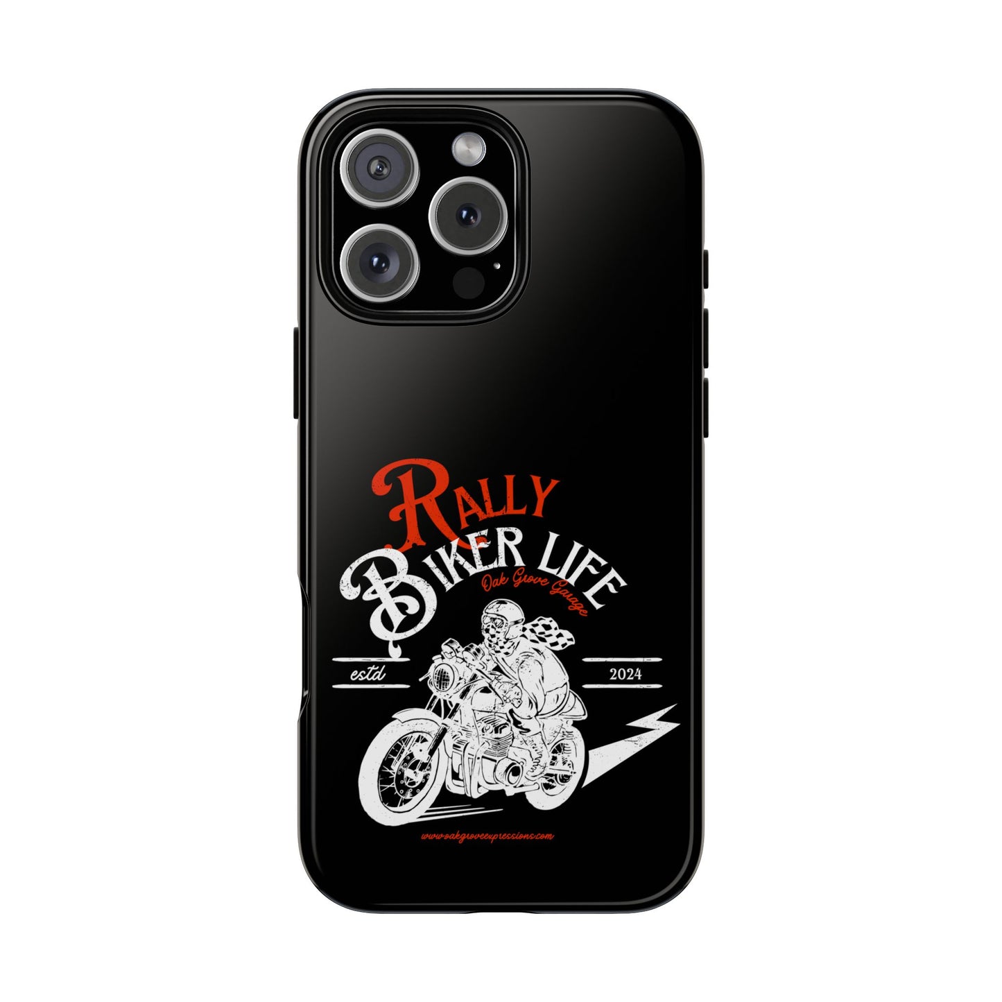 Cell Phone Case | Rally Biker Life | For iPhone, Samsung Galaxy, and Google Pixel