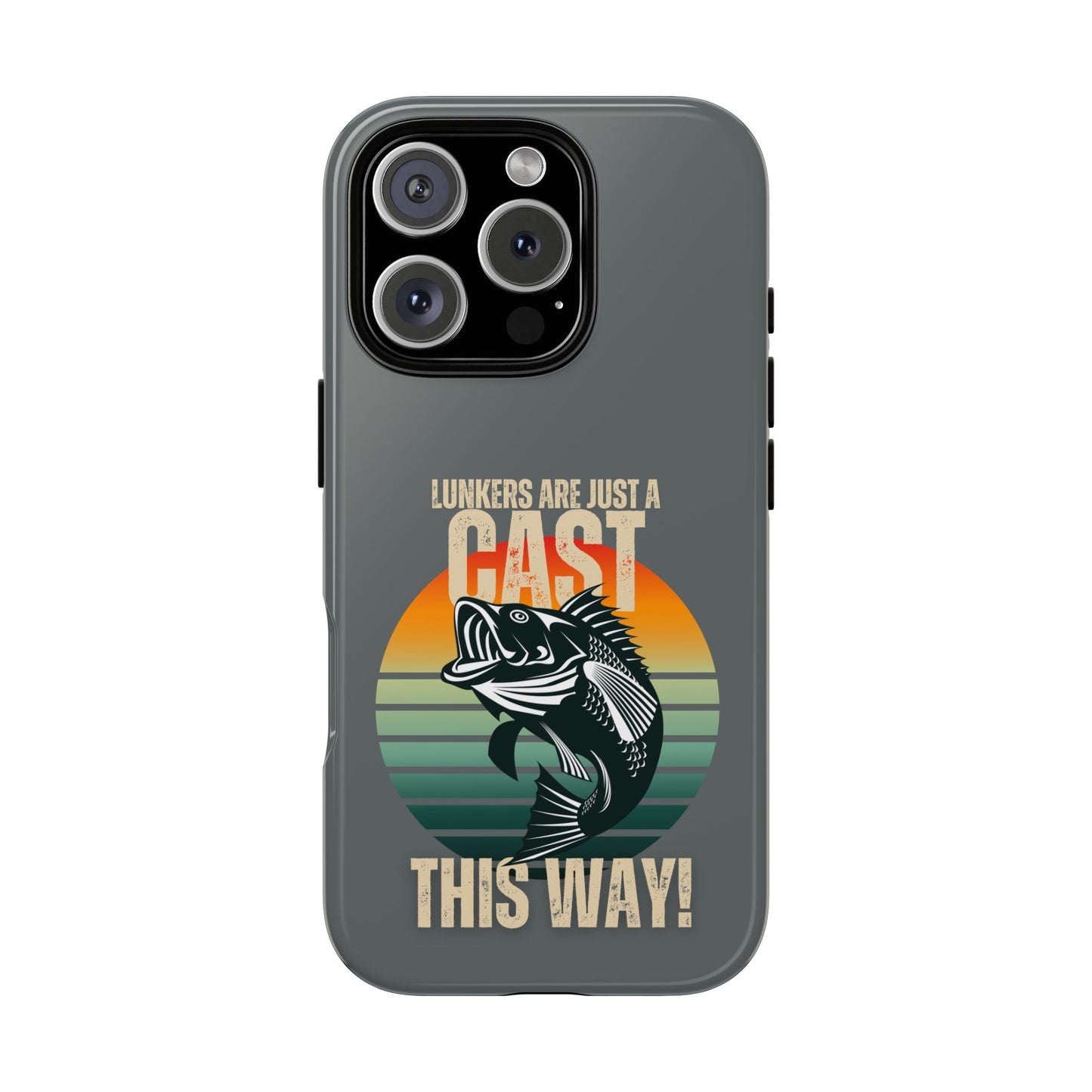 Cell Phone Case | Lunkers This Way | For iPhone, Samsung Galaxy, and Google Pixel