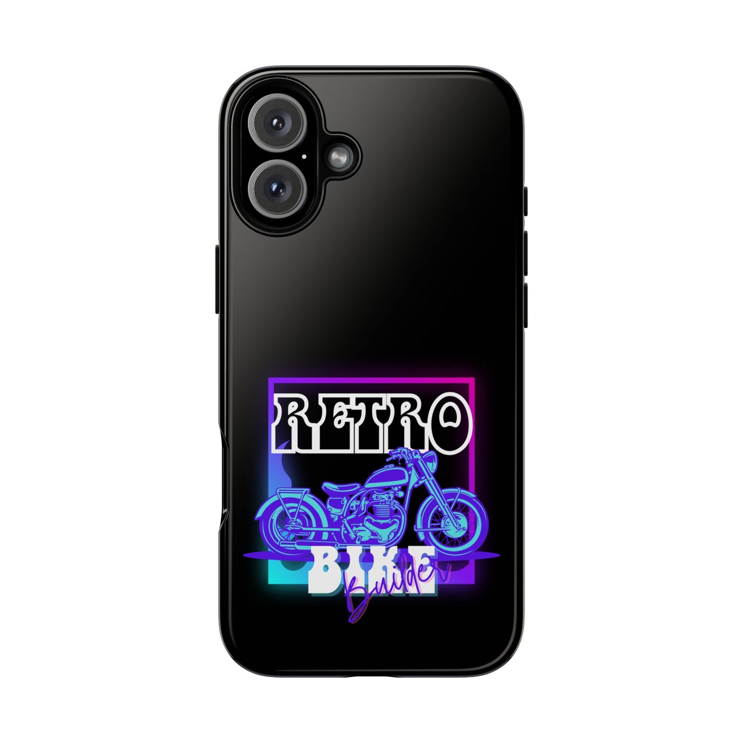 Cell Phone Case | Retro Bike Builder | For iPhone, Samsung Galaxy, and Google Pixel