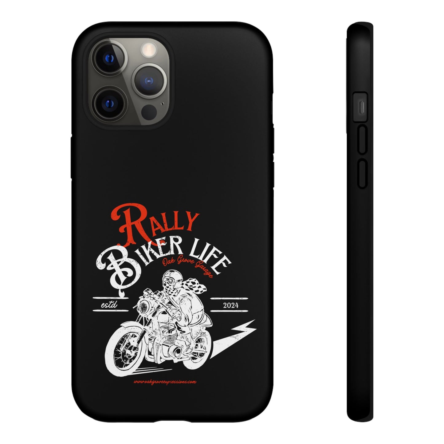 Cell Phone Case | Rally Biker Life | For iPhone, Samsung Galaxy, and Google Pixel