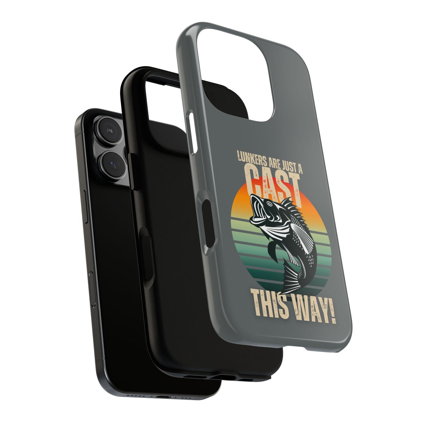 Cell Phone Case | Lunkers This Way | For iPhone, Samsung Galaxy, and Google Pixel