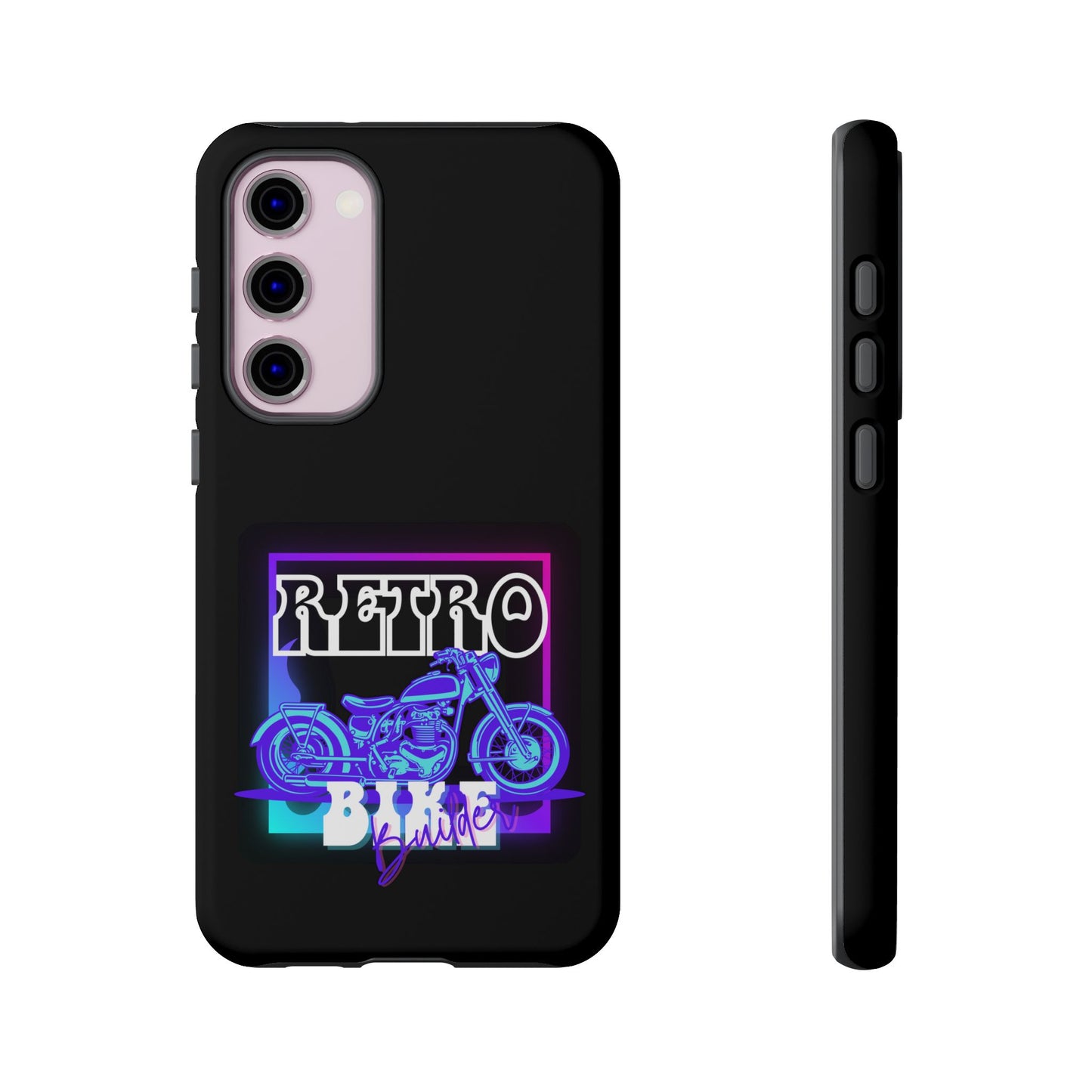 Cell Phone Case | Retro Bike Builder | For iPhone, Samsung Galaxy, and Google Pixel