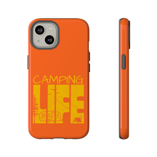 Cell Phone Case | Camping Life | For iPhone, Samsung Galaxy, and Google Pixel