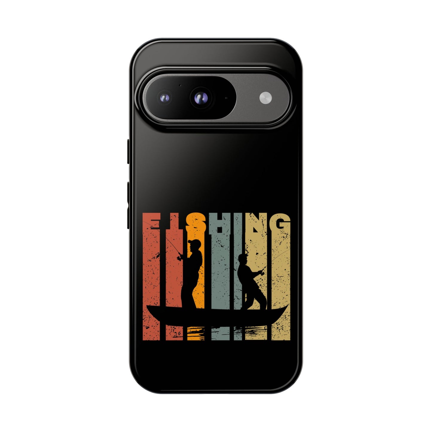 Cell Phone Case | Fishing Grunge | For iPhone, Samsung Galaxy, and Google Pixel