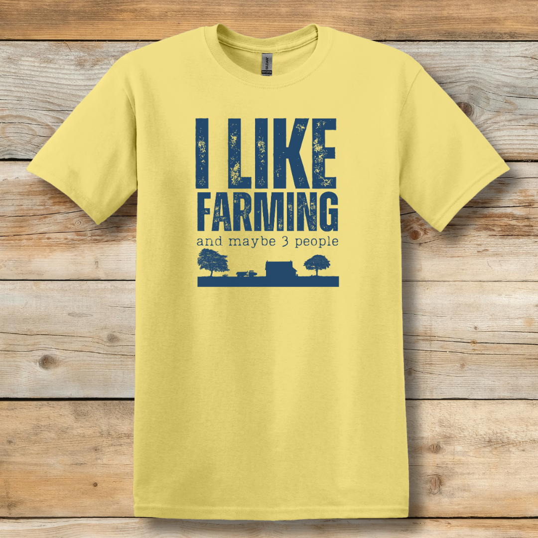 This is image of  I Like Farming T-Shirt version 11
