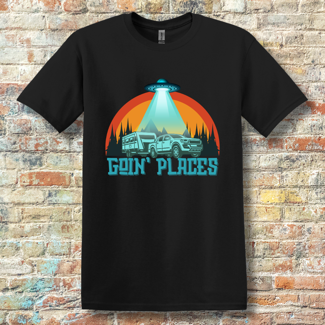 This is image of  Goin Places T-Shirt version 3