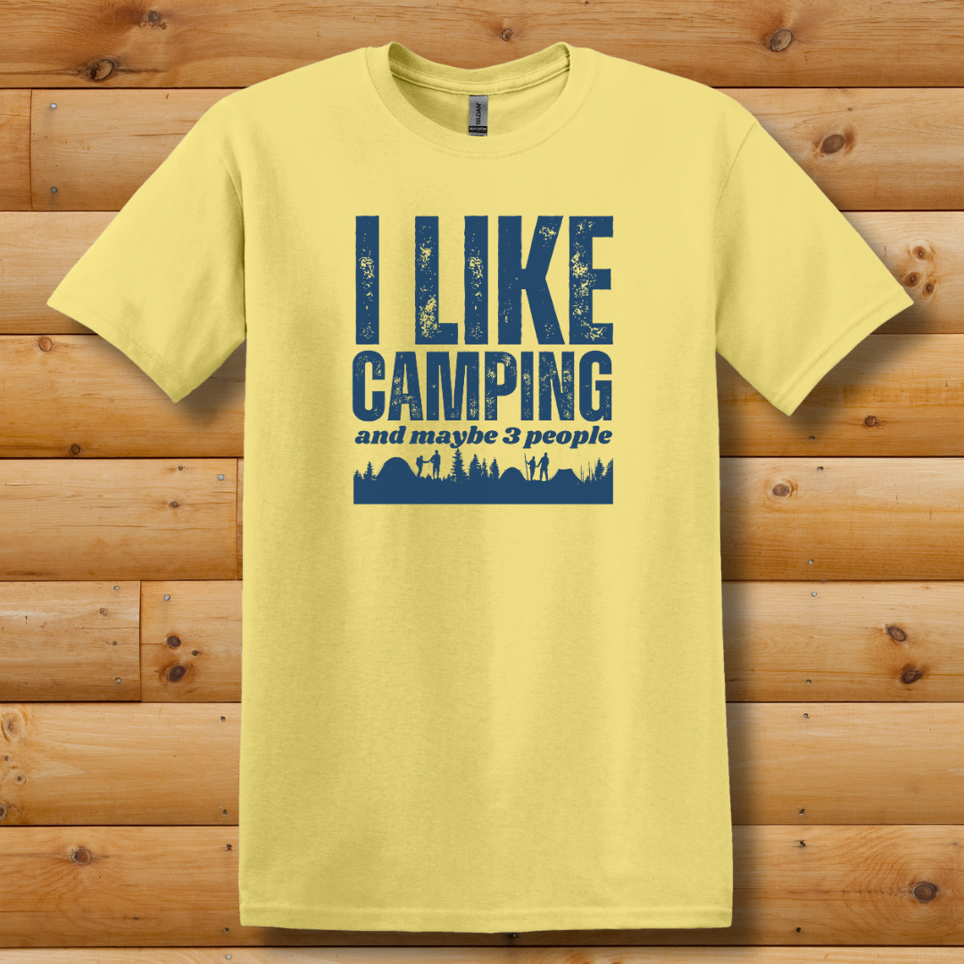 This is image of  I Like Camping T-Shirt version 2