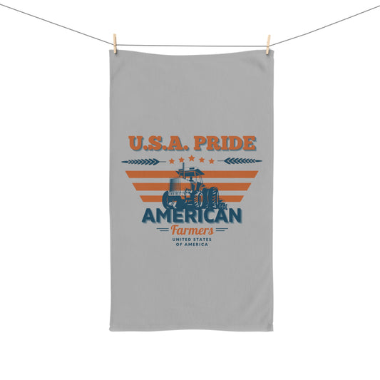Hand Towel - USA Pride American Farmers