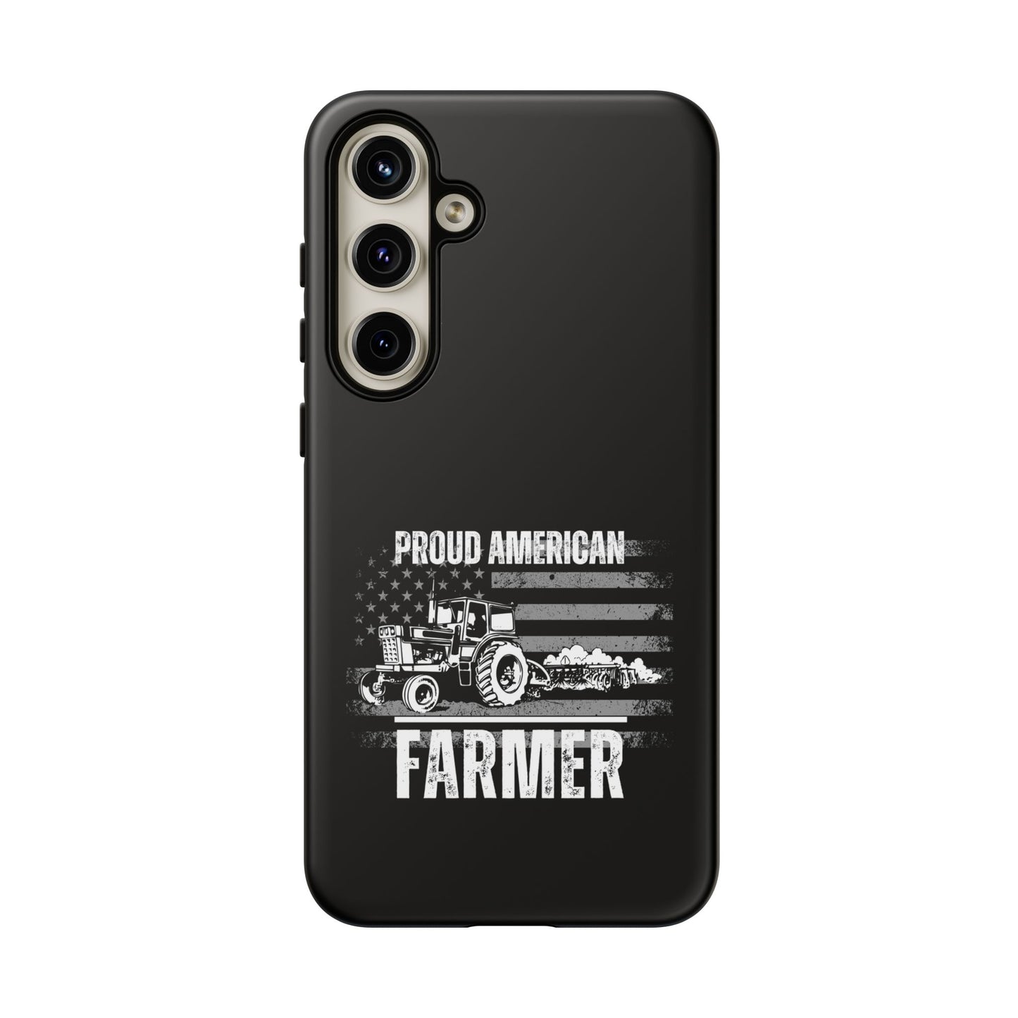 Cell Phone Case | Proud American Farmer | For iPhone, Samsung Galaxy, and Google Pixel