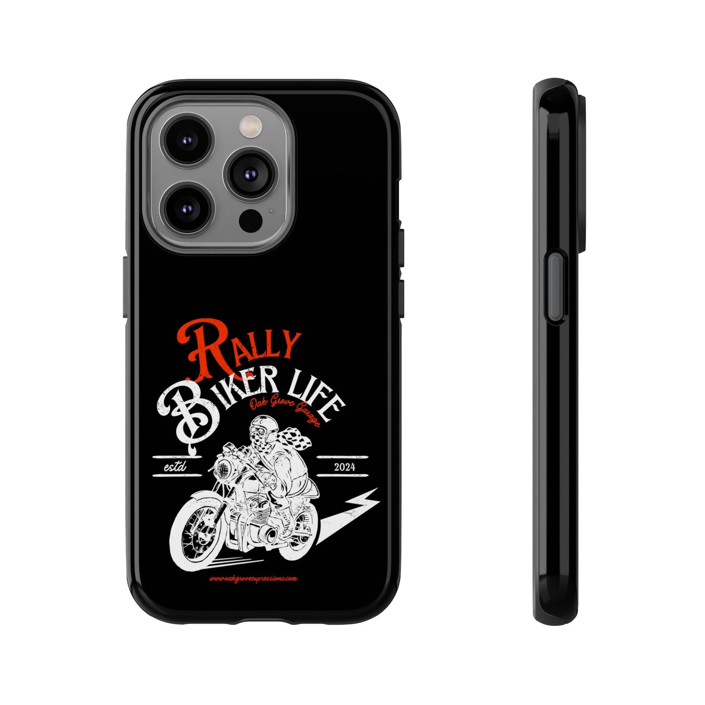 Cell Phone Case | Rally Biker Life | For iPhone, Samsung Galaxy, and Google Pixel