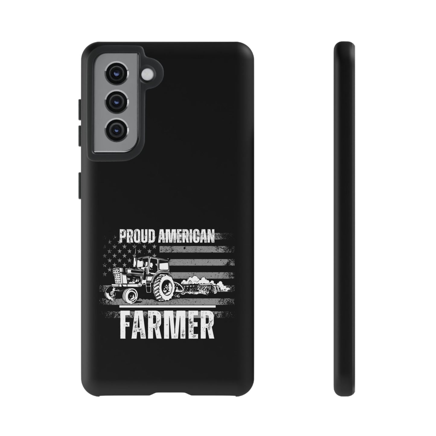 Cell Phone Case | Proud American Farmer | For iPhone, Samsung Galaxy, and Google Pixel