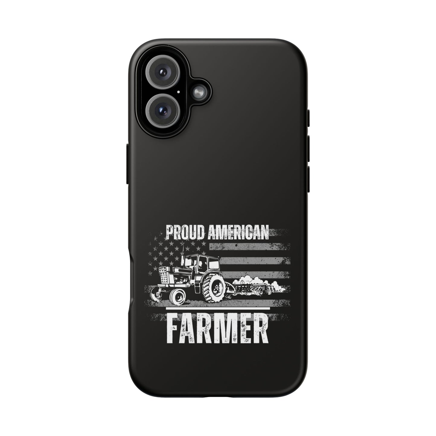 Cell Phone Case | Proud American Farmer | For iPhone, Samsung Galaxy, and Google Pixel