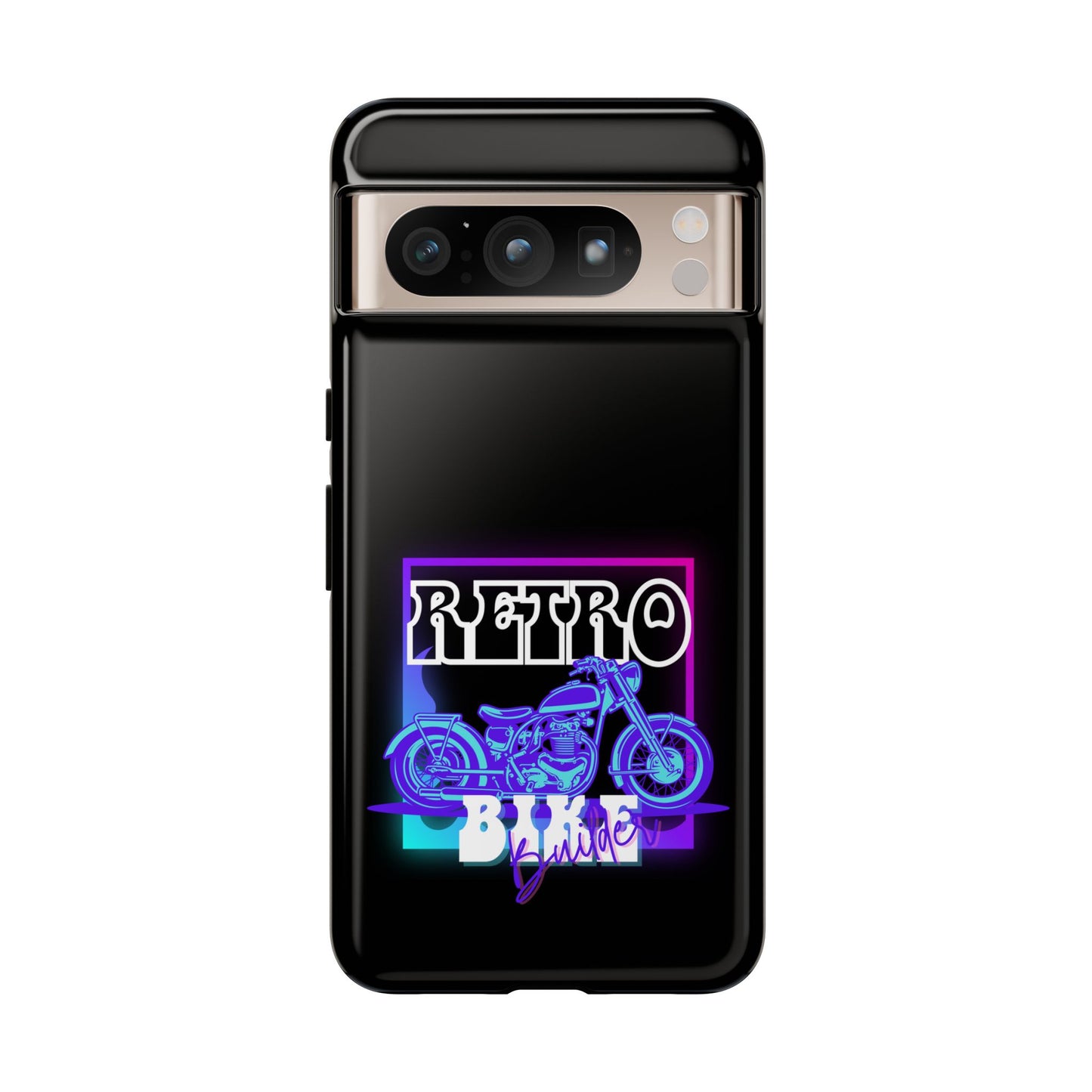 Cell Phone Case | Retro Bike Builder | For iPhone, Samsung Galaxy, and Google Pixel