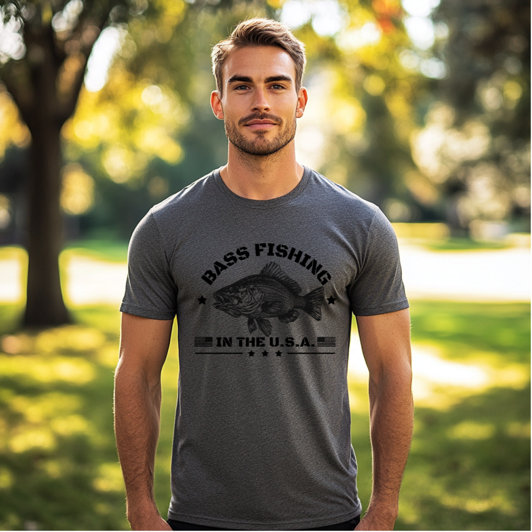 Bass Fishing in the USA T-Shirt