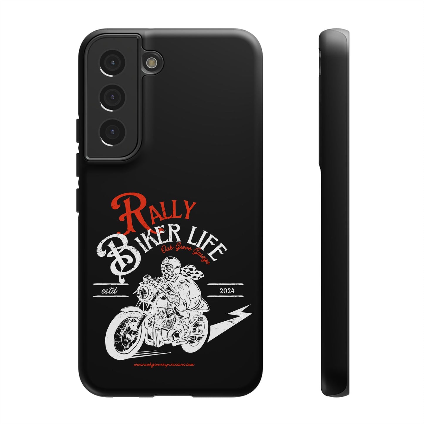 Cell Phone Case | Rally Biker Life | For iPhone, Samsung Galaxy, and Google Pixel