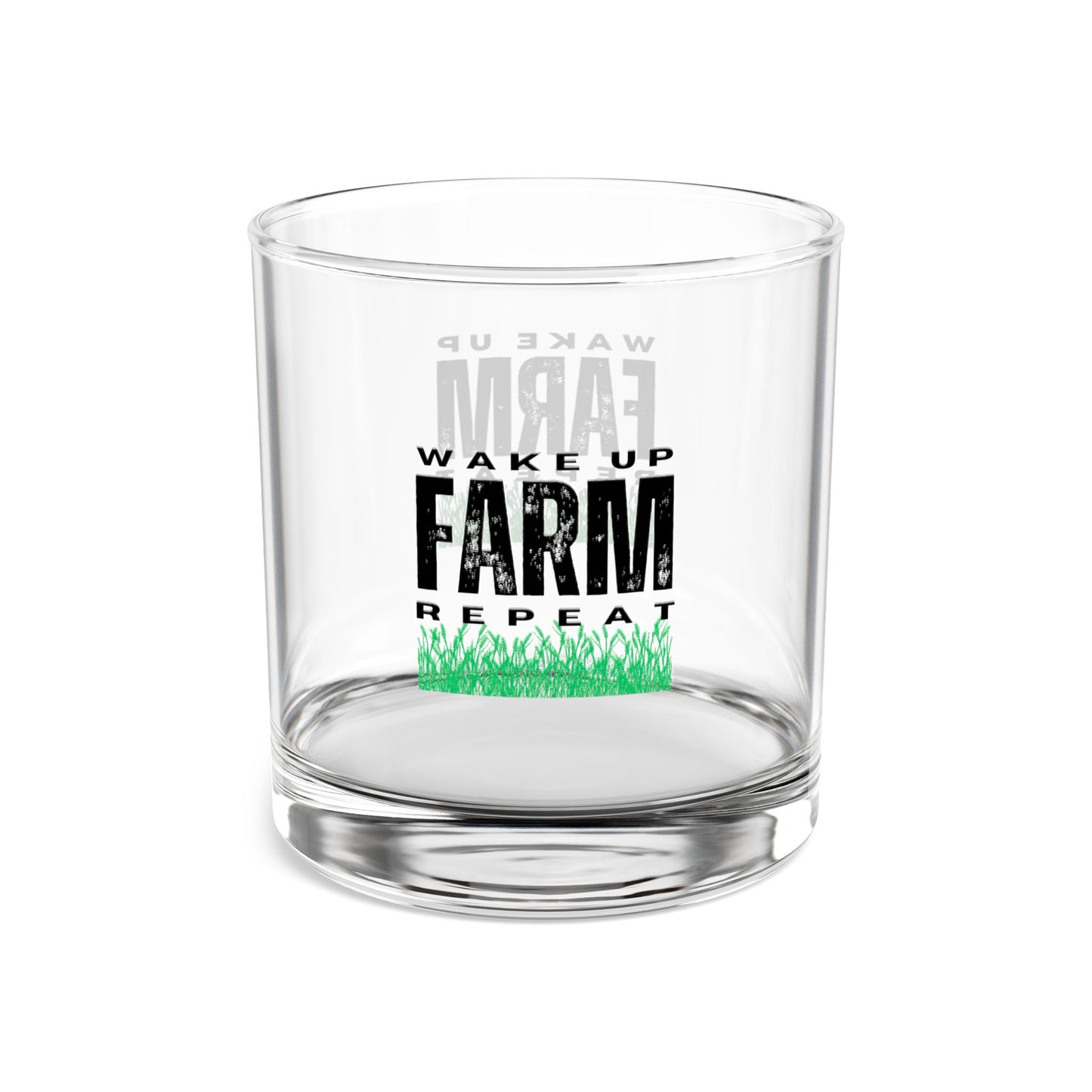 Rocks Glass, 10oz - Wake Up Farm Repeat