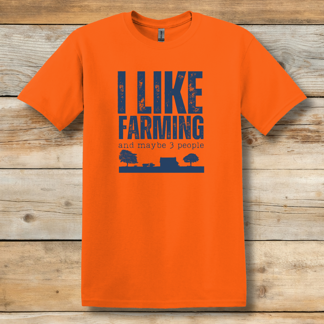 This is image of  I Like Farming T-Shirt version 12