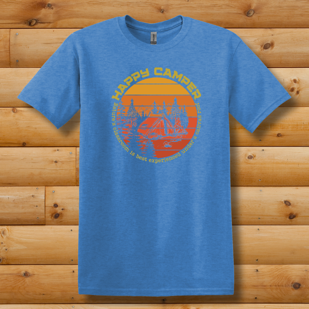 This is image of  Happy Camper T-Shirt version 7