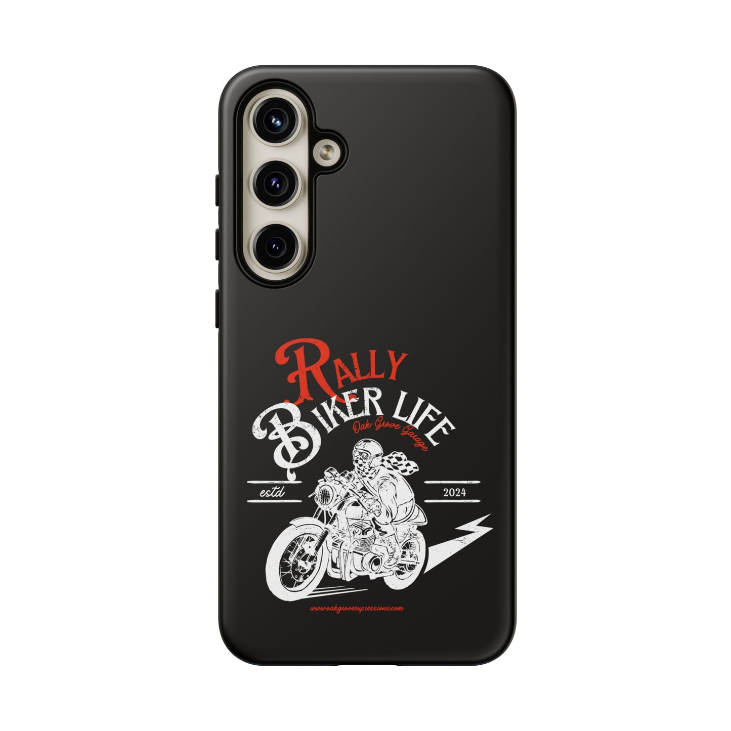 Cell Phone Case | Rally Biker Life | For iPhone, Samsung Galaxy, and Google Pixel