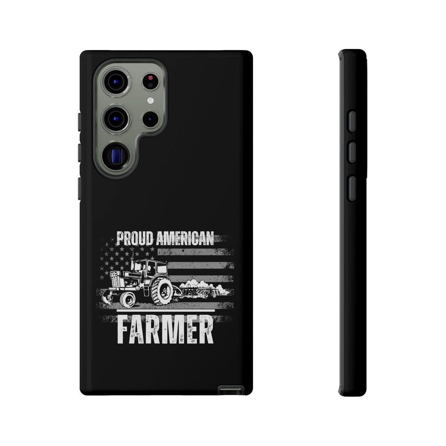 Cell Phone Case | Proud American Farmer | For iPhone, Samsung Galaxy, and Google Pixel