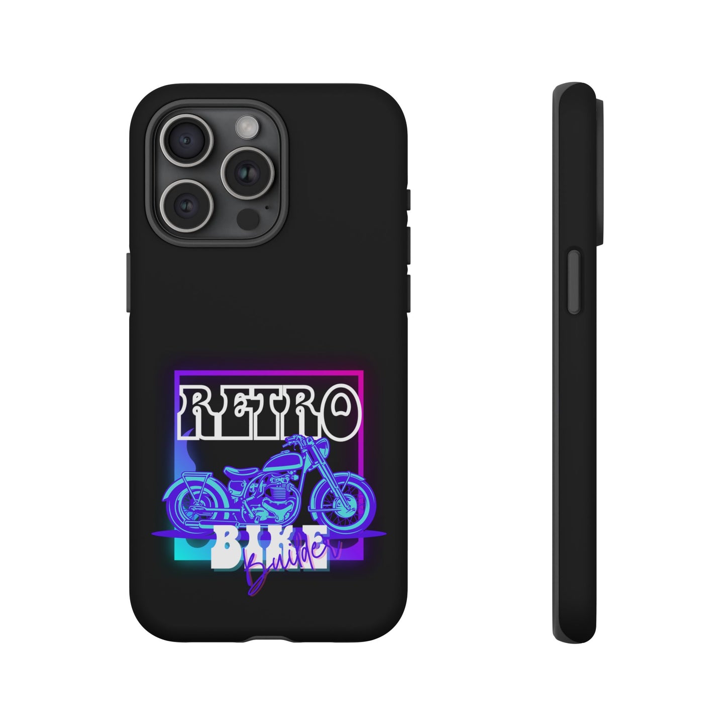 Cell Phone Case | Retro Bike Builder | For iPhone, Samsung Galaxy, and Google Pixel