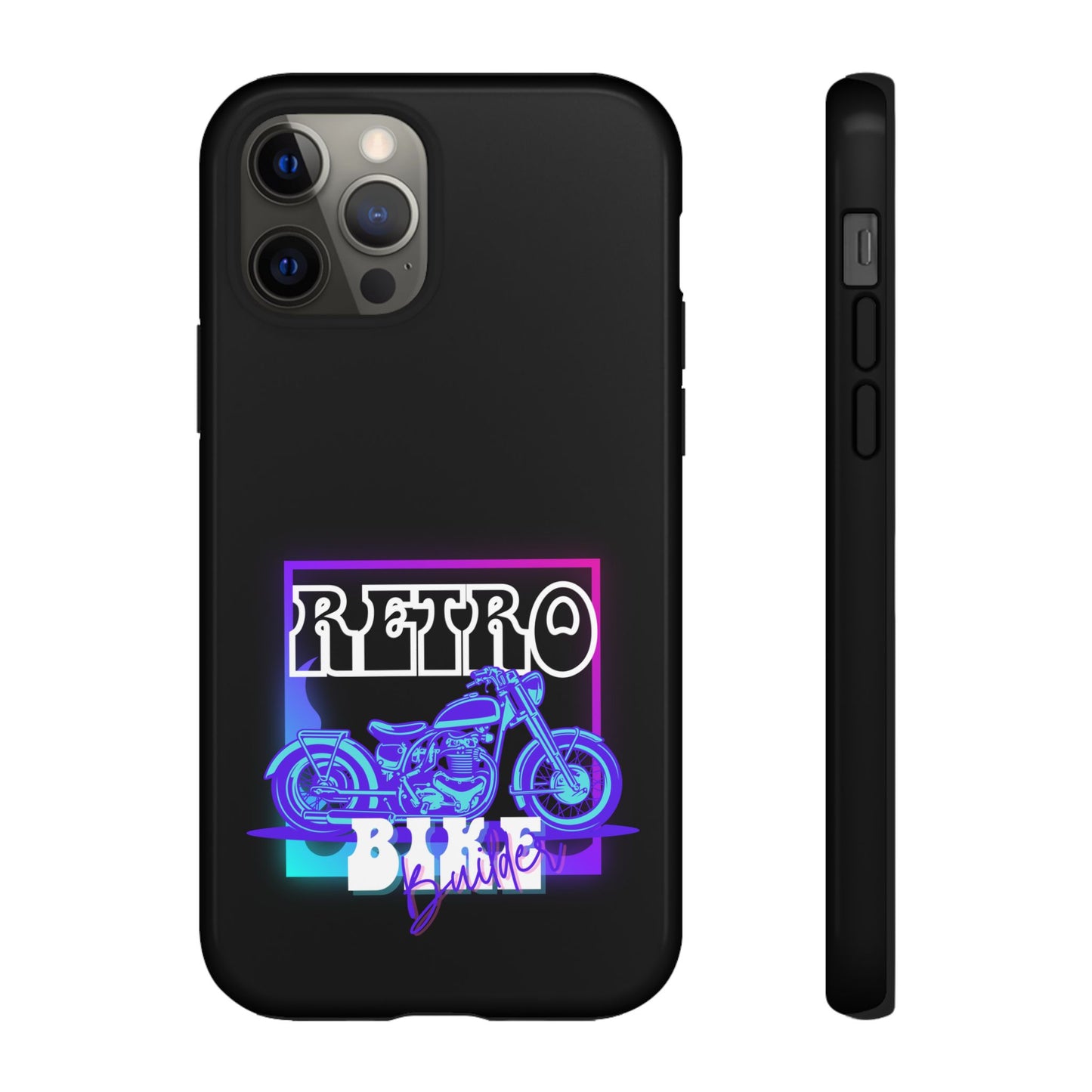 Cell Phone Case | Retro Bike Builder | For iPhone, Samsung Galaxy, and Google Pixel