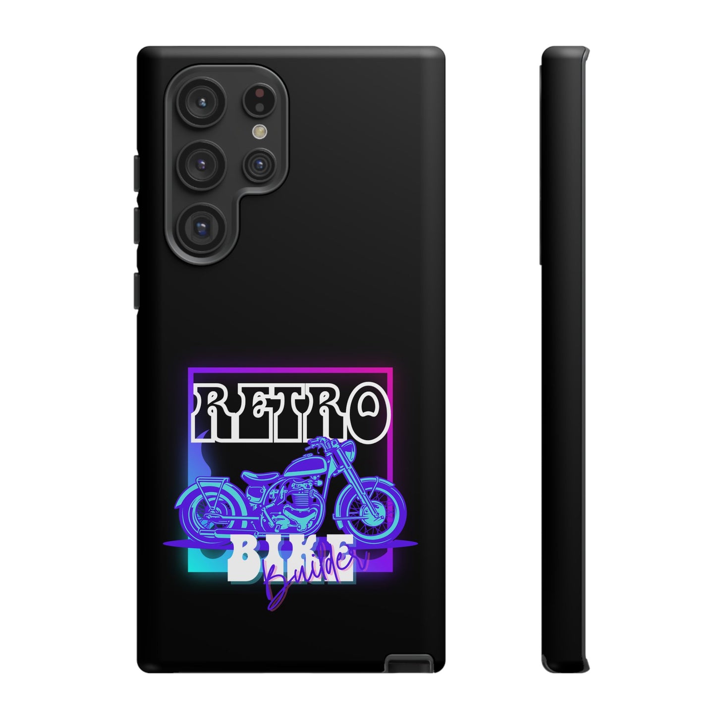Cell Phone Case | Retro Bike Builder | For iPhone, Samsung Galaxy, and Google Pixel
