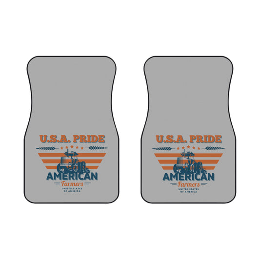 Car Mats (2x Front) | USA Pride American Farmers
