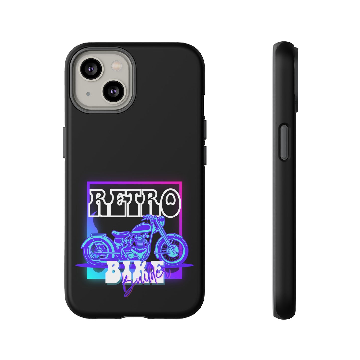 Cell Phone Case | Retro Bike Builder | For iPhone, Samsung Galaxy, and Google Pixel