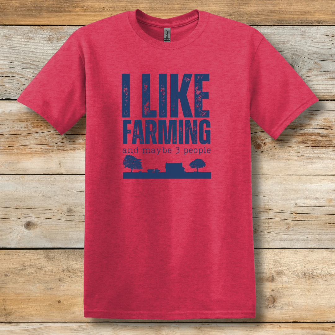 This is image of  I Like Farming T-Shirt version 13