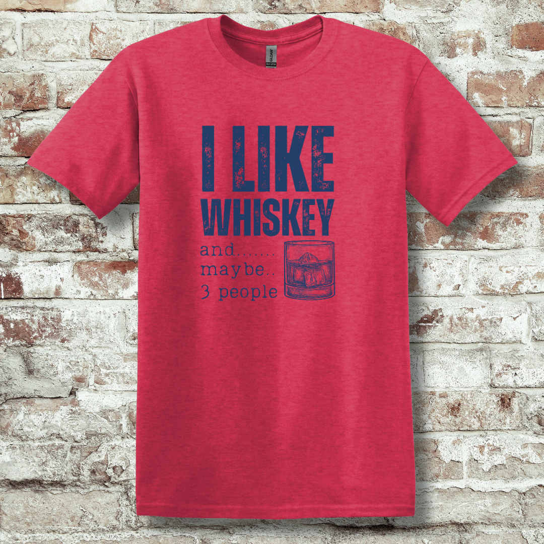 This is image of  I Like Whiskey T-Shirt version 13