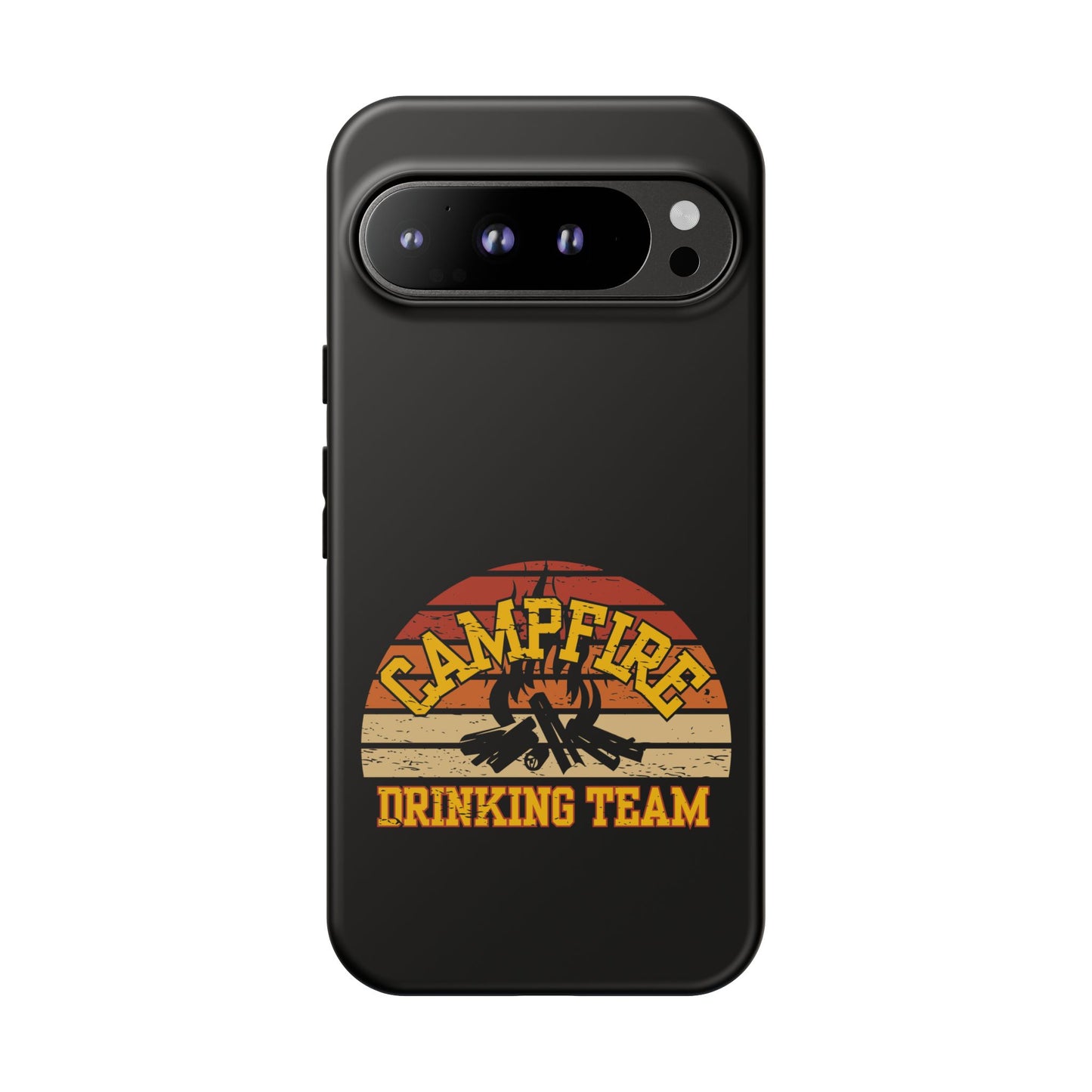 Cell Phone Case | Campfire Drinking Team | For iPhone, Samsung Galaxy, and Google Pixel