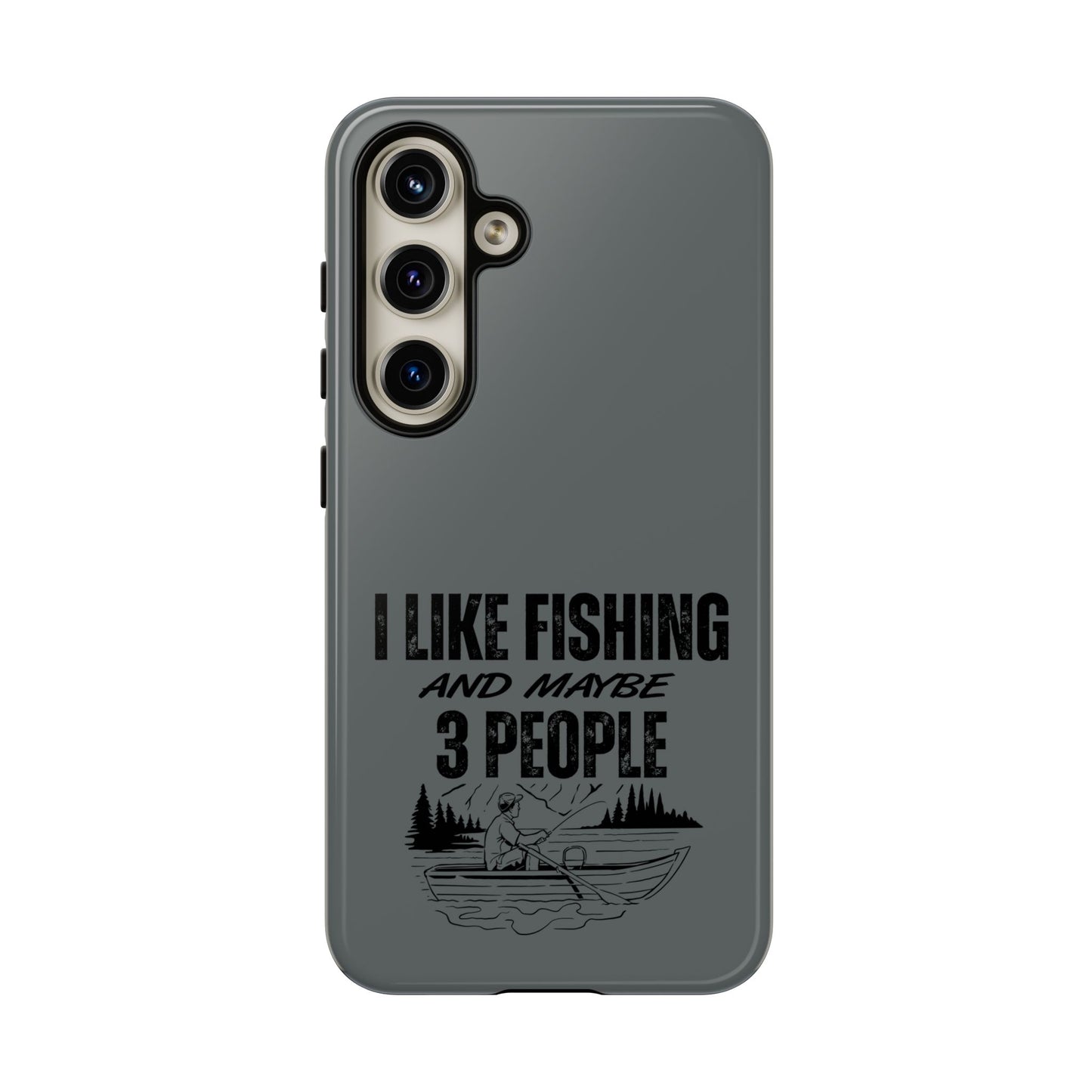 Cell Phone Case | I Like Fishing | For iPhone, Samsung Galaxy, and Google Pixel