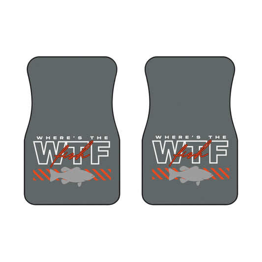 Car Mats (2x Front) | WTF Where's the Fish