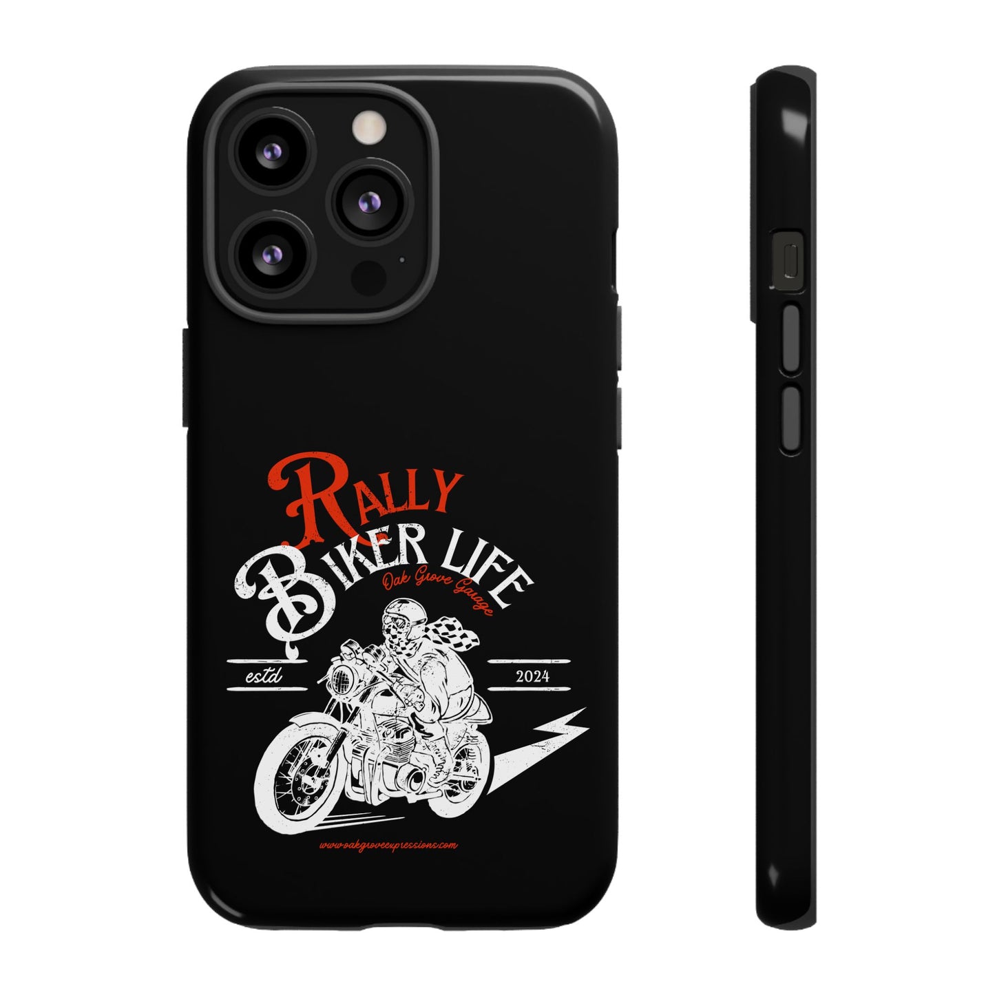 Cell Phone Case | Rally Biker Life | For iPhone, Samsung Galaxy, and Google Pixel