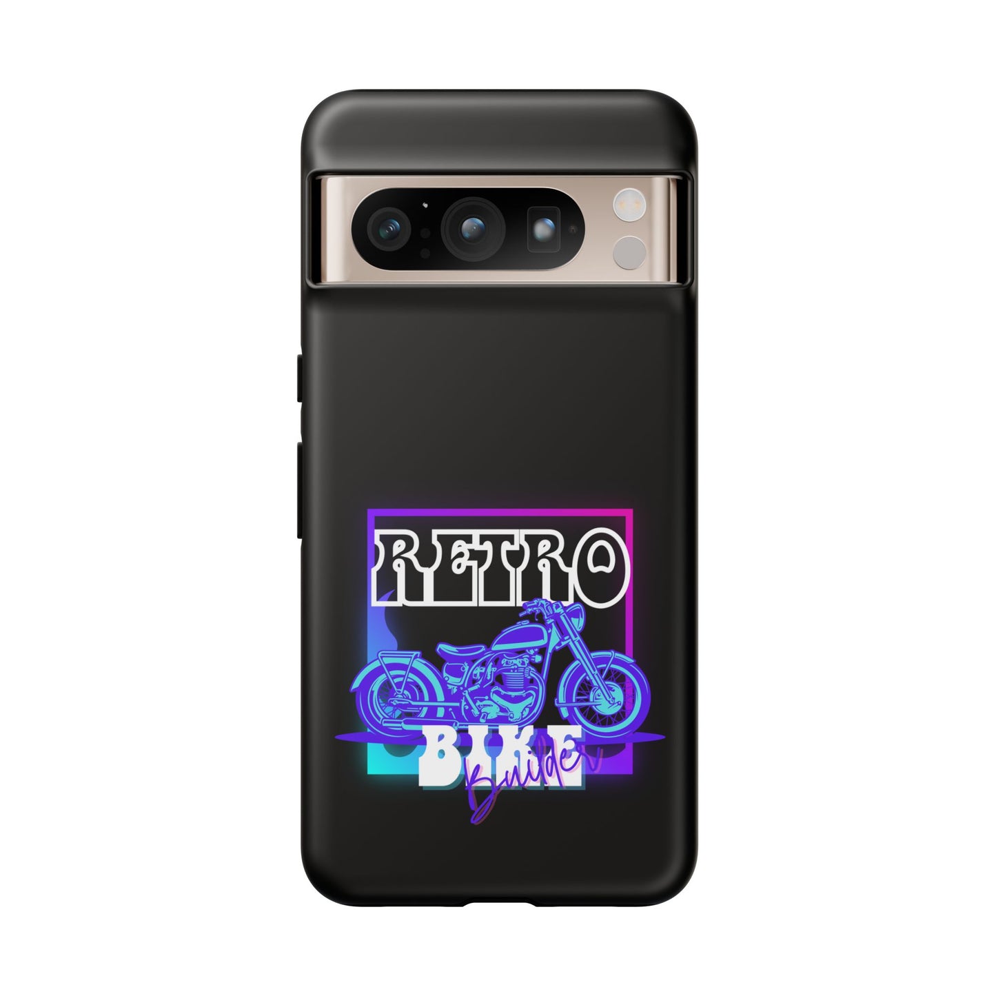 Cell Phone Case | Retro Bike Builder | For iPhone, Samsung Galaxy, and Google Pixel