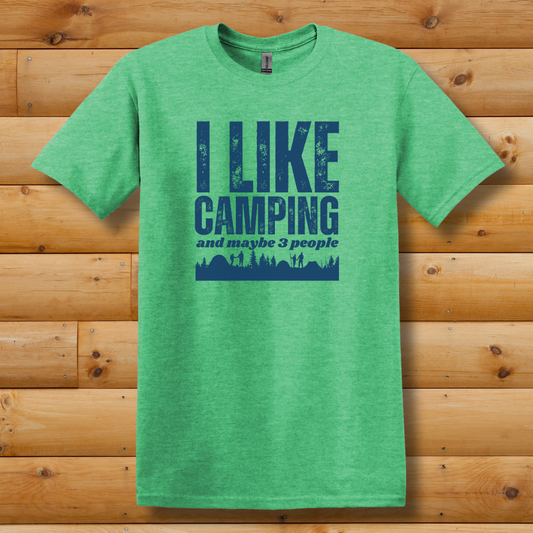 This is image of  I Like Camping T-Shirt version 13