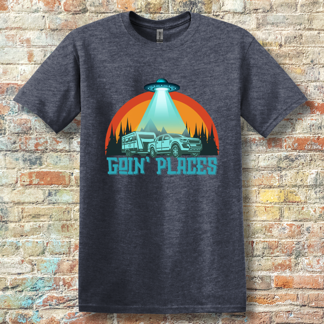 This is image of  Goin Places T-Shirt version 10