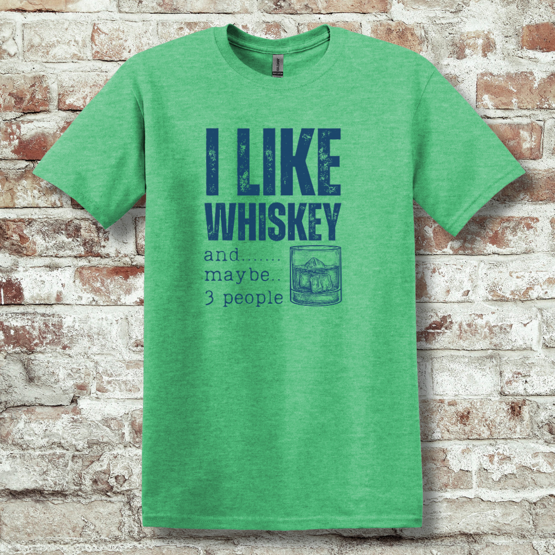 This is image of  I Like Whiskey T-Shirt version 14