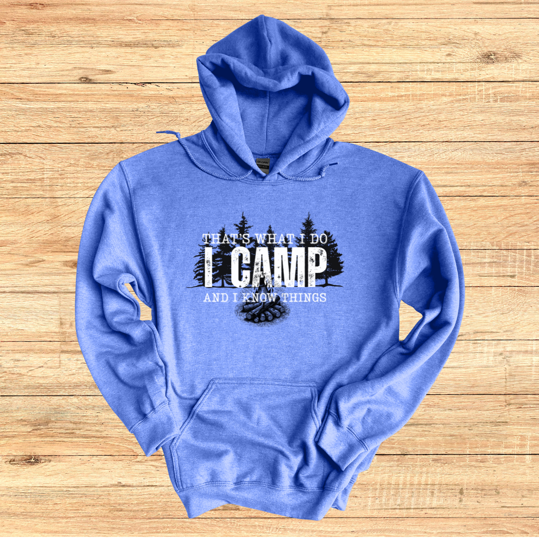 That's What I Do, I Camp Long-Sleeve Hoodie