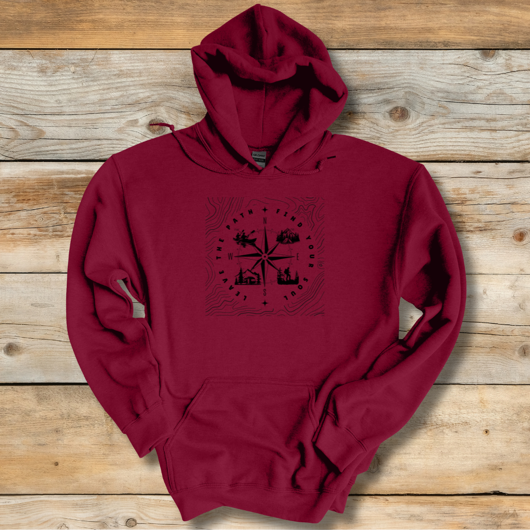 Leave The Path Find Your Soul Long-Sleeve Hoodie