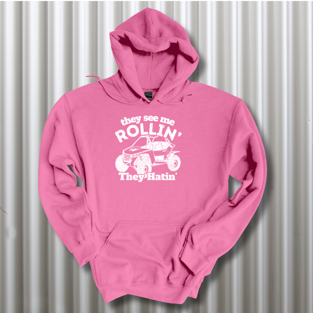 They See Me Rollin They Hatin Side-By-Side Hoodie | UTV Shirt