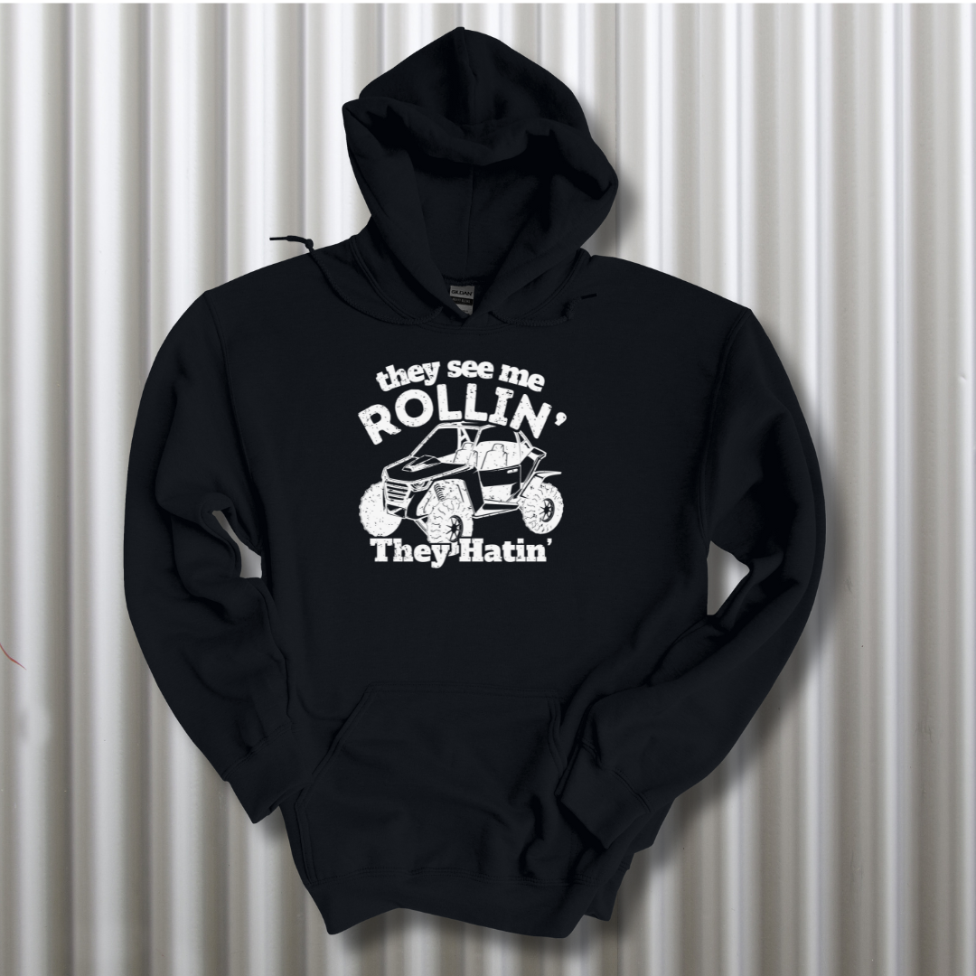 They See Me Rollin They Hatin Side-By-Side Hoodie | UTV Shirt