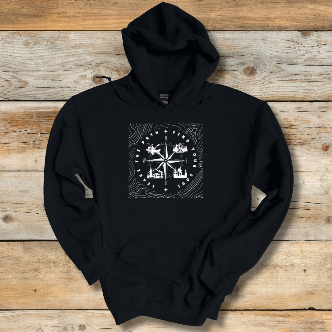 Leave The Path Find Your Soul Long-Sleeve Hoodie
